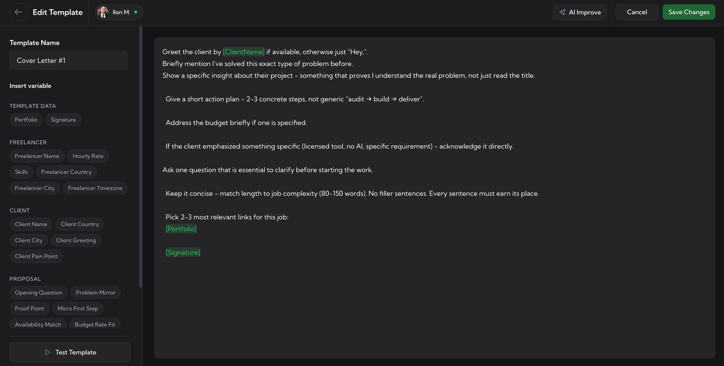 AI Improve & Generate