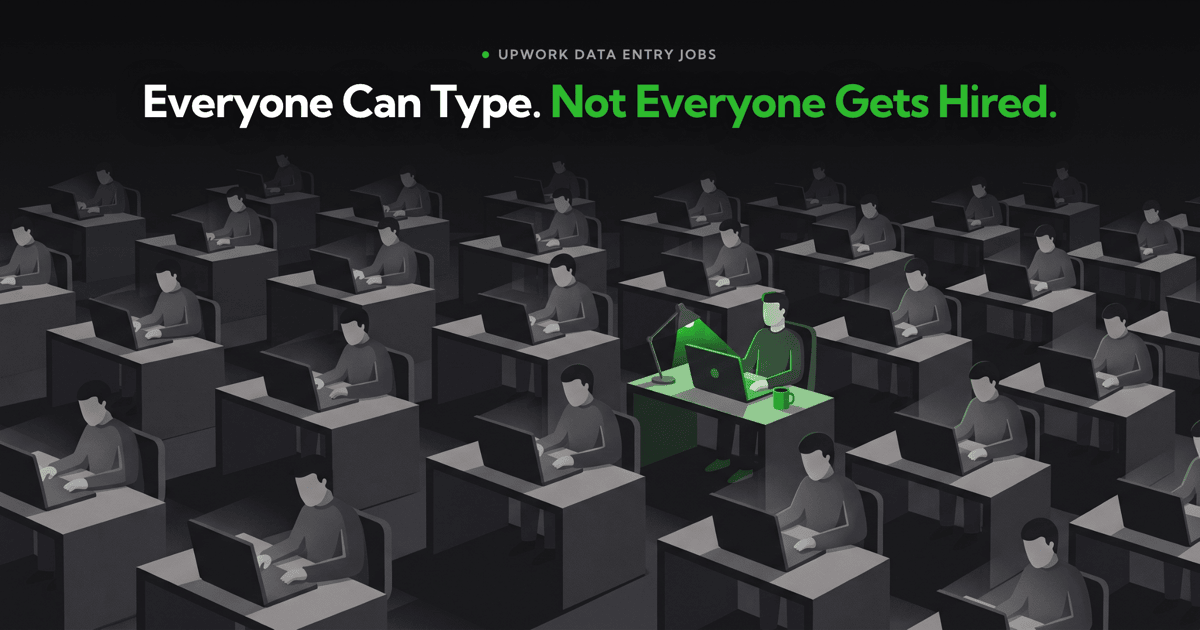 Upwork Data Entry Jobs in 2026: How to Find, Apply, and Actually Win One