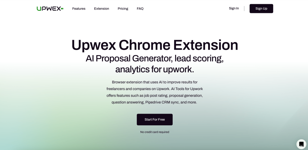 Upwex - AI Tools for Upwork